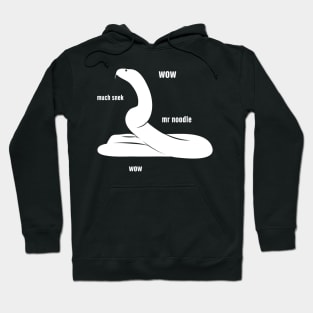 Funny Ball Python Snake | Snek Meme Hoodie